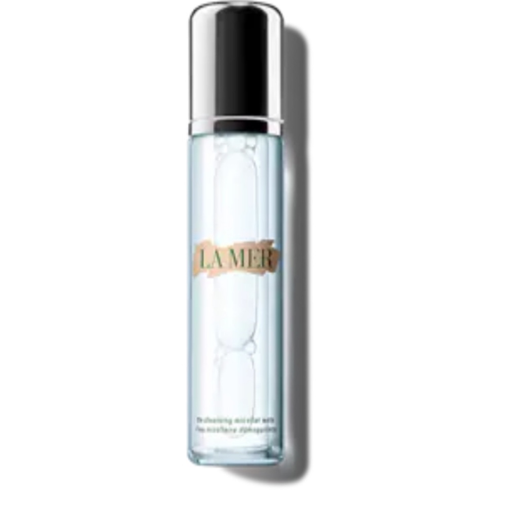 La Mer Clear Bottle with Silver Cap